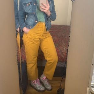 Big Bud Press Work Pants mustard yellow